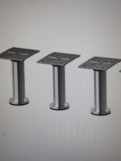 Adjustable metal legs(stainless steel), View more
