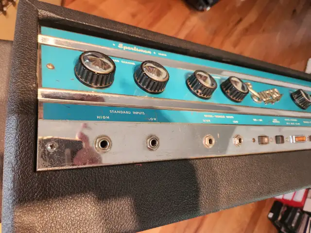 Supro Sportsman S6698! c.Early 60's! 35w! Tubes! FREE SHIPPING! in Amps & Pedals in City of Toronto - Image 3