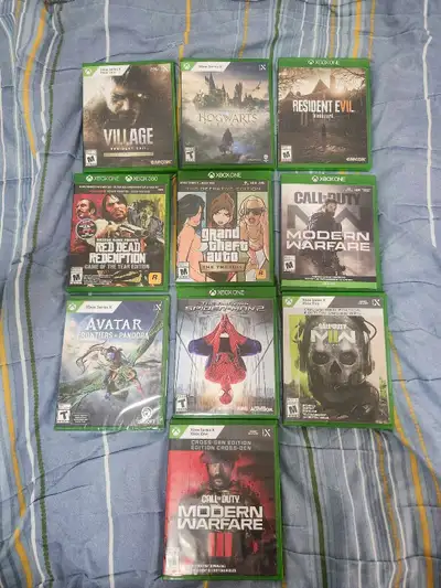 Xbox One/ Series X Games (Prices in Description), View more