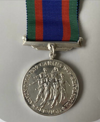 WW2 Canadian Volunteer Silver Medal 