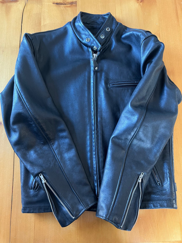 Schott 641 cafe racer leather jacket in Men's in City of Halifax - Image 3