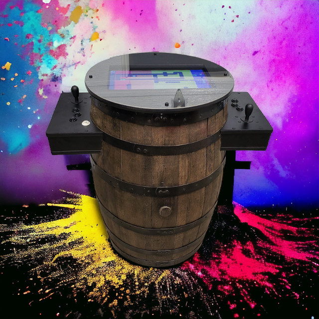 Custom Cocktail Arcade Barrel 500+ Games Delivery FINANCING+Wty in Other in Ottawa - Image 2