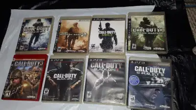 PS3 CALL OF DUTY GAMES, View more