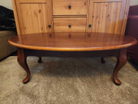 *Reserved*  Coffee table and 2 side stands with drawers
