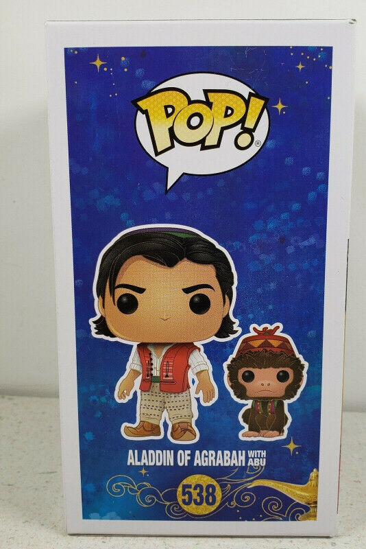 Funko Pop! Disney #538 Aladdin of Agrabah w/ Abu Vinyl Figure dans Jouets et jeux  à Longueuil/Rive Sud - Image 4