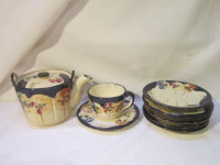Antique Tea Set with 7 Saucers ~ 1 Cup ~ 1 individual Tea Pot 20