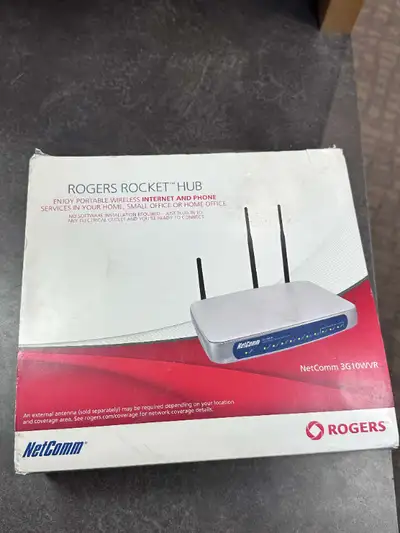 Rogers has added the NetComm 3G10WVR Rocket™ Hub to their Modem/Mobile Internet product line. The Ne...