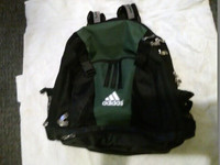 Adidas soccer backpack 20-25L-v.good cond.-see below