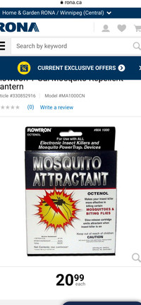MOSQUITO ATTRACTANT For Mosquito Magnet Machines