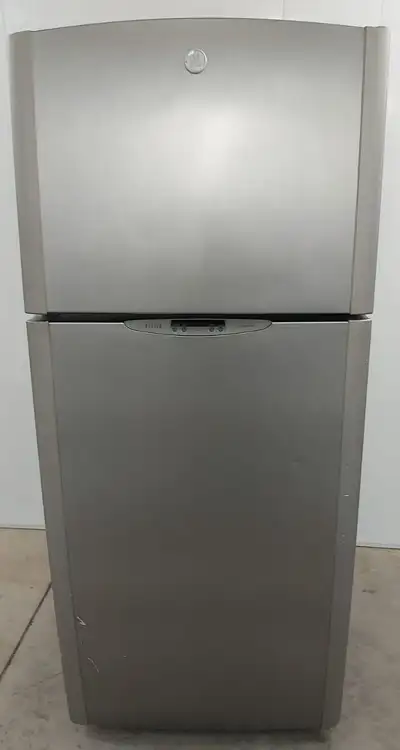 GE "ESTILO" STAINLESS FRIDGE, View more