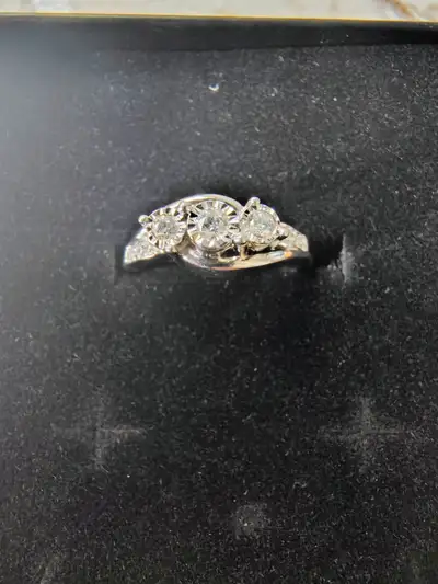 Engagement 10KT Diamond Ring, View more