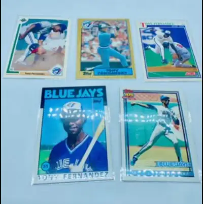 Tony Fernandez Toronto Blue Jays 5 Card Lot All prices are below eBay sold listings. If ad is still...