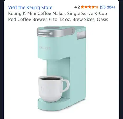 Belle cafetière Keurig, View more