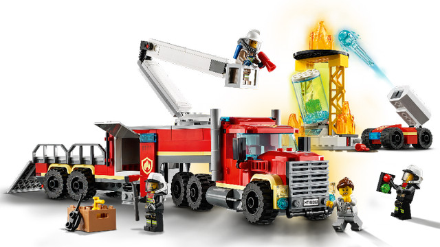 L'unité de commandement des pompiers 60282 - LEGO dans Jouets et jeux  à Longueuil/Rive Sud - Image 4