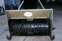 Vintage snowblowers - collectors