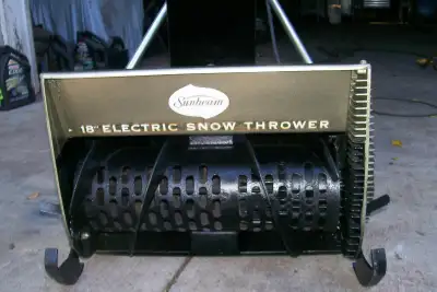 Vintage snowblowers - collectors, View more