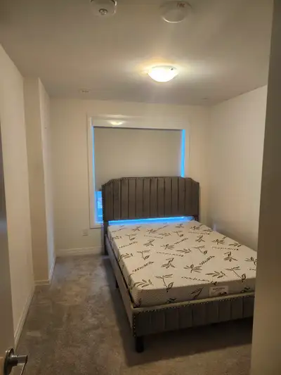 1000/month. 1 roommate. Internet, laundry, parking. Not basement.