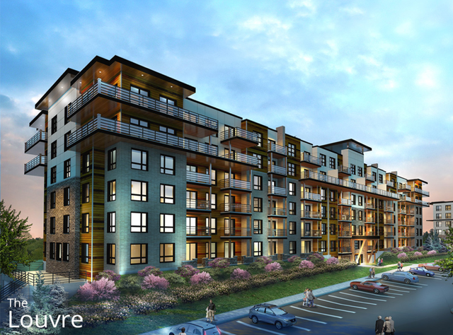 Bright, beautiful 1 bedroom + office condo for rent