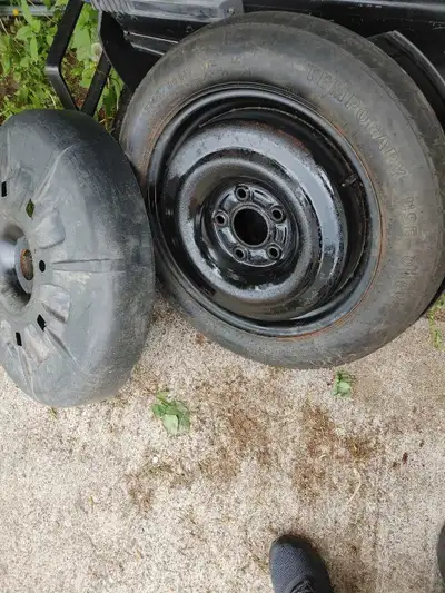 grand caravan spare tire