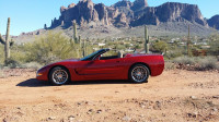 1999 convertible red corvette. $22,900obo