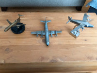 Vintage Metal Model Aircrafts
