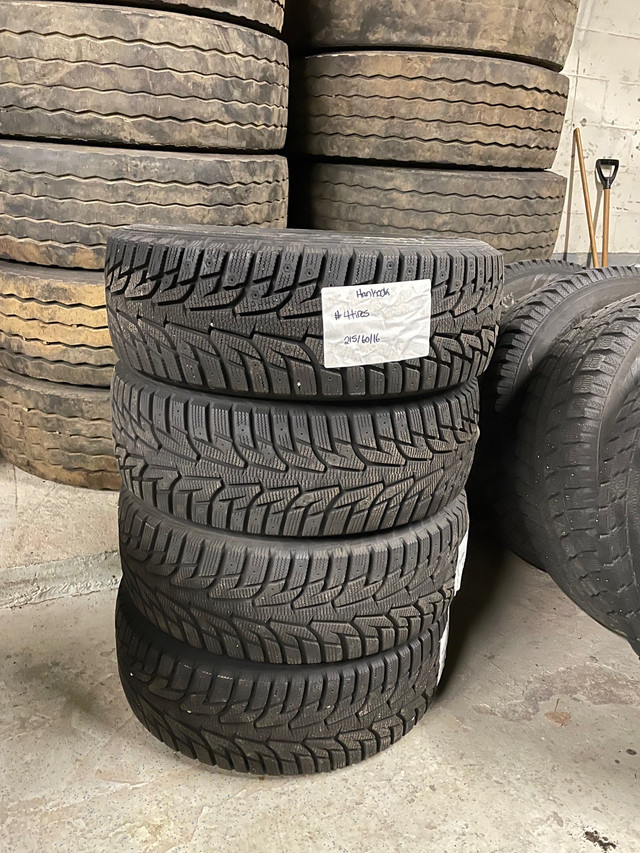 Used Hankook IPike Winter Tires in Tires & Rims in Hamilton