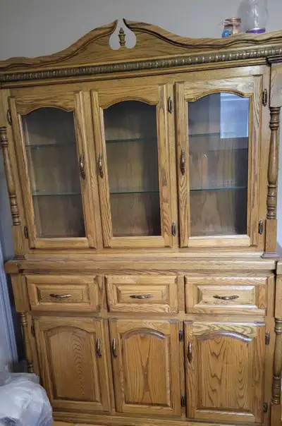 Oak hutch, View more