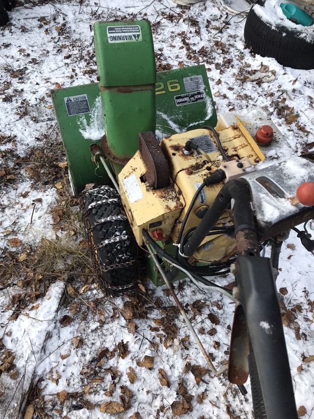 John deere snowblower Snowblowers Sudbury Kijiji