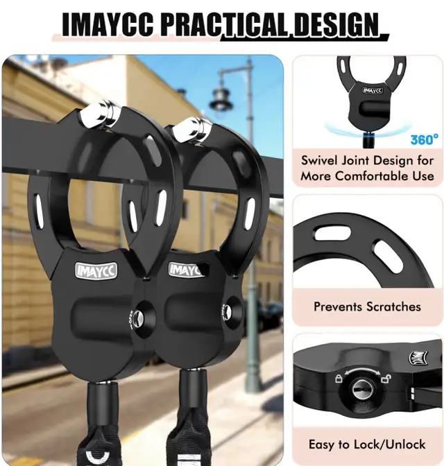 Anti-Theft Bike Lock in Road in Ottawa - Image 5