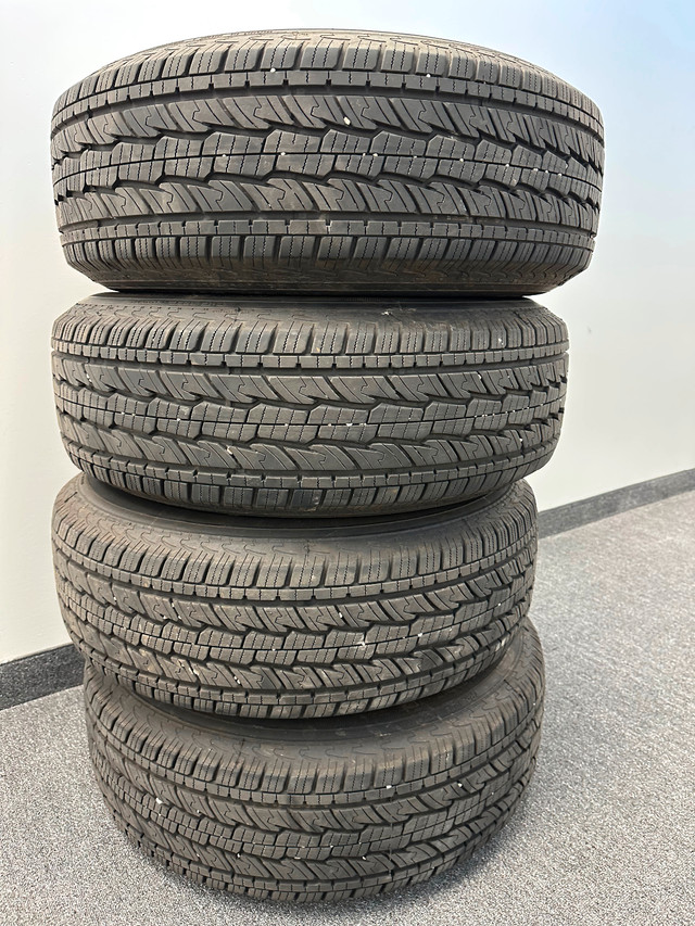 4 General Grabber 255/70/17 tires with rims in Tires & Rims in Mississauga / Peel Region