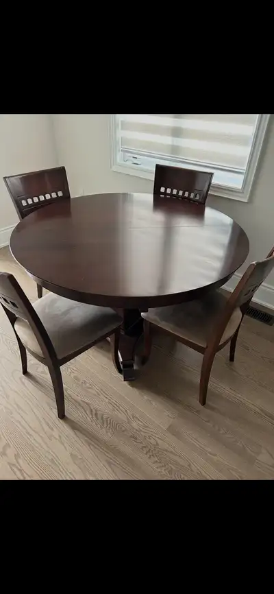 Solid Wood Round Kitchen Table, View more