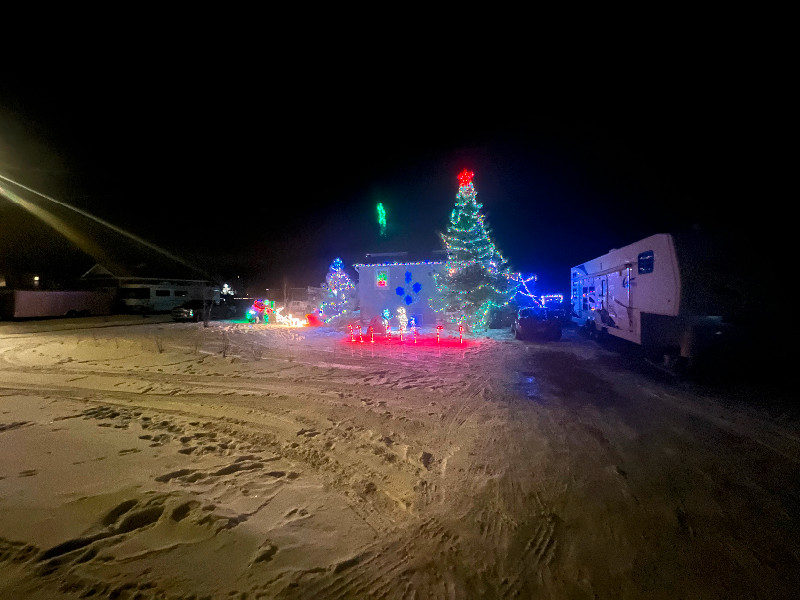 1/2 acre lot with 5 bedroom house and shop in Stirling AB Houses for