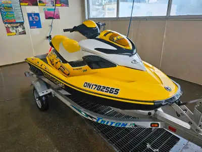 2009 RXP 215 96H comes with Triton Trailer. Spark plugs replaced, supercharger service done at 76H w...