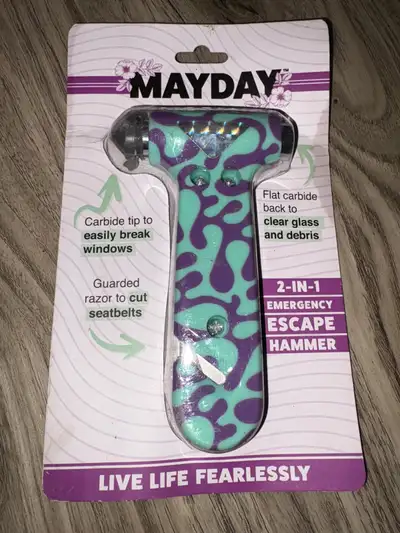 Mayday 2 in 1 emergency escape hammer , View more