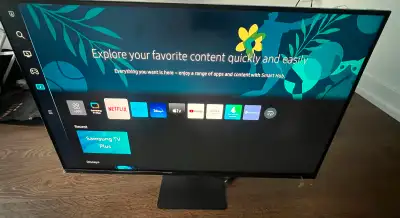 Samsung 32" 4K Ultra HD 60Hz 4ms GTG VA LCD USB-C Smart Monitor, View more