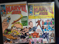 Marvel Age #14 and #50