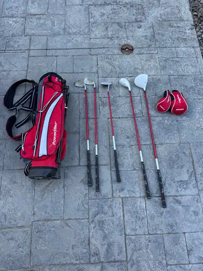 PowerBilt Junior Tour Golf Club Set, Ages 9-12, Left-Hand, View more