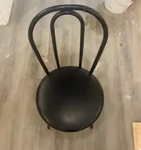 40 Bistro chairs-metallic black 
