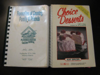 CHOICE DESSERTS  /  FAVOURITES OF COUNTRY FAMILY  COOKBOOKS