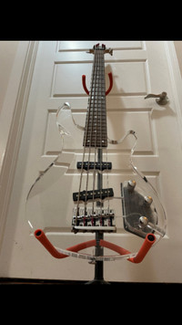 Acrylic 5-string Bass