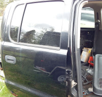 Rear door GLASS and REGULATOR for 1998 to 2004 Dakota quad cab