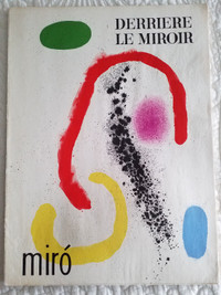 Joan Miro, 8 Lithographies, Derriere le Miroir, No 125, 1961