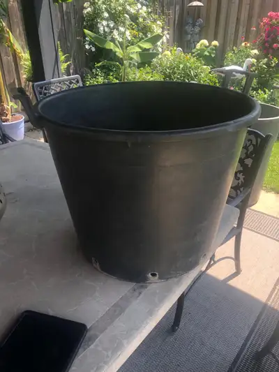 Large Black Nursery Pot(110) litres, View more