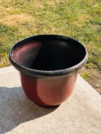 Large Thick Plastic outdoor planter, View more