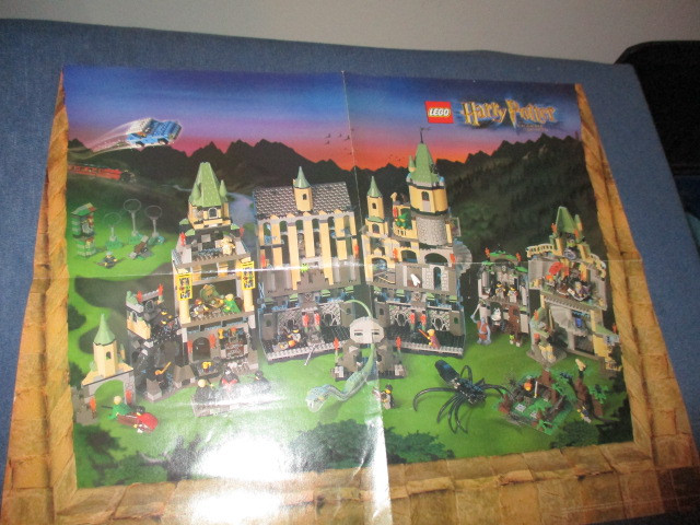 VINTAGE LEGO HARRY POTTER POSTER-CHAMBER OF SECRETS-2002-UNIQUE! dans Art et objets de collection  à Laval/Rive Nord