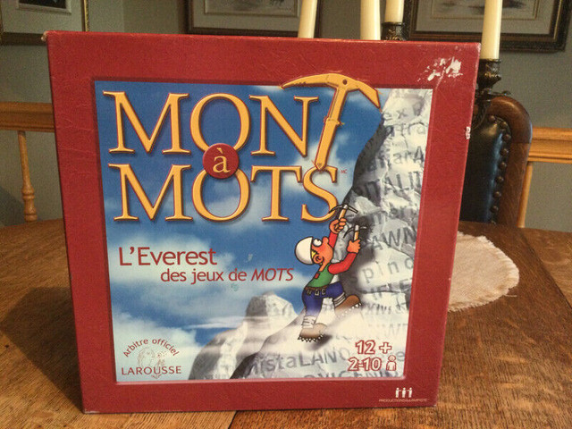 Mont A Mots mini  4ans  2 a 10 joueurs idéal Ecole Garderie Fête dans Jouets et jeux  à Laval/Rive Nord - Image 4