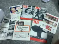 Life magazines from  1942to 1945 Great conversation piece.