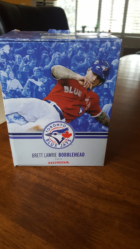Toronto Blue Jays Brett Lawrie Ceramic Bobblehead *New in Box* in Arts & Collectibles in Brantford