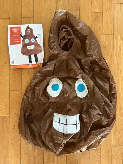 Costume d'Halloween - Crotte / Poop gonflable, View more