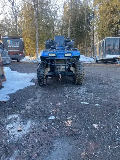 Besoin de réparation Découvrez ce Kawasaki Prairie 360 4x4 de 2003, un VTT robuste et fiable, prêt à...